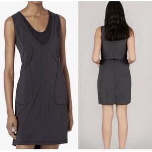Indygena Indyeva Liike III Gray M Athletic Dress UPF 50 Outdoors Gorpcore Mesh